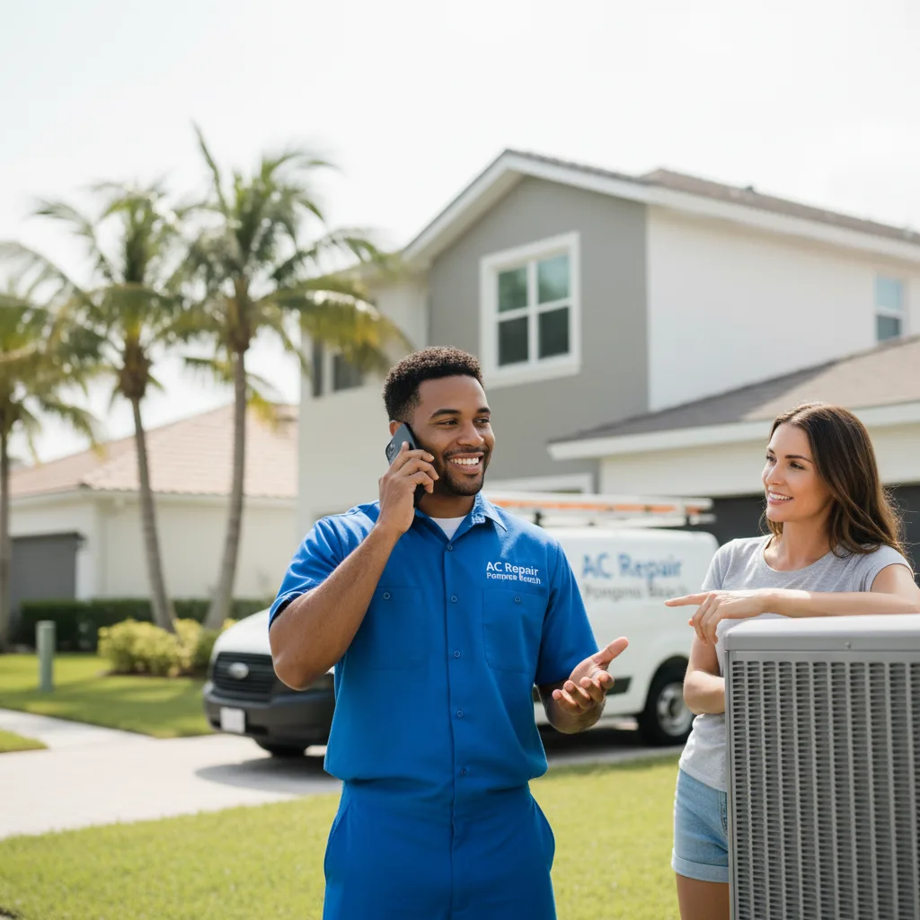 AC Repair Pompano Beach customer support in Fruitport